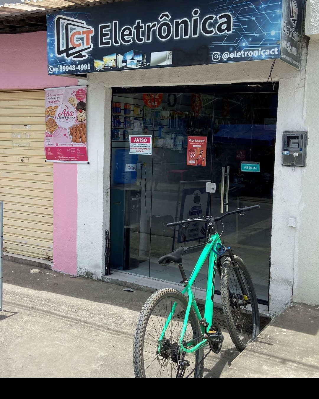 Fachada da CT Eletrônica em Maceió
